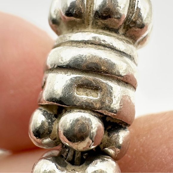 Lagos Signature Caviar Chunky Silver Beaded Bracelet - Picture 5 of 8